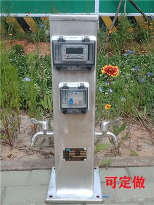 恋途 HW-29 带电表水电桩 水电柱 房车充电桩 水电箱 营地桩 水电柜