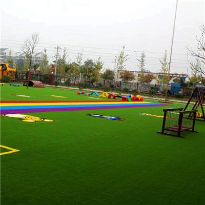 深圳南山幼儿园人造草坪铺设-草坪施工-人造草坪施工