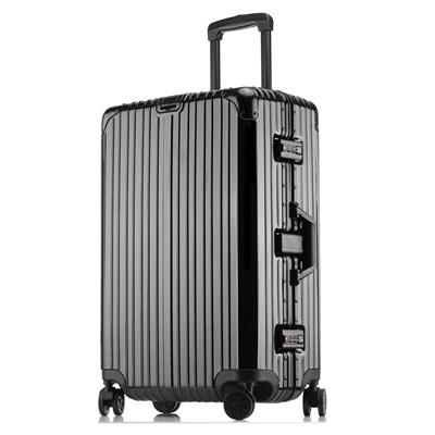 方振箱包厂家生产批发时尚经典铝框拉杆行李箱万向轮行李箱男女密码登机箱旅行箱
