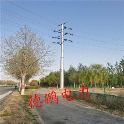 滁州 批发生产 35kv电力钢管塔 钢管杆