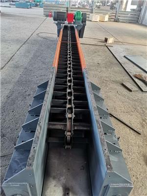 华**机械厂家供应刮板输送机 粉煤灰冶金化工矿山电力FU型板链式输送机