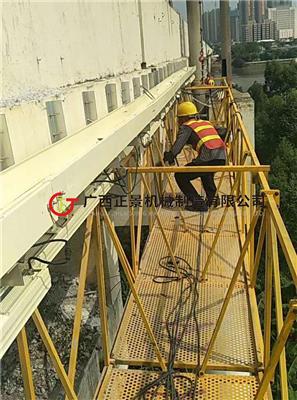 桥梁集中排水施工车-桥梁雨水管安装吊篮-桥梁排水管安装设备