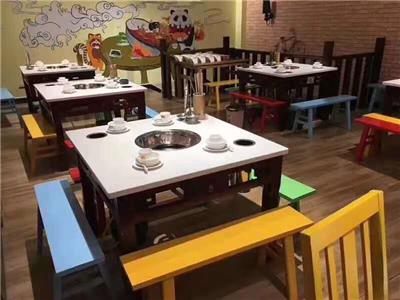 苏州火锅桌椅厂家|火锅餐厅家具|大理石餐桌|实木卡座定做