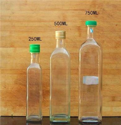 徐州玻璃瓶厂家供应玻璃橄榄油瓶配套瓶盖