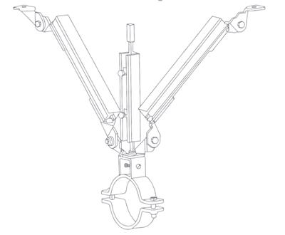 品牌抗震支吊架 风管抗震支架