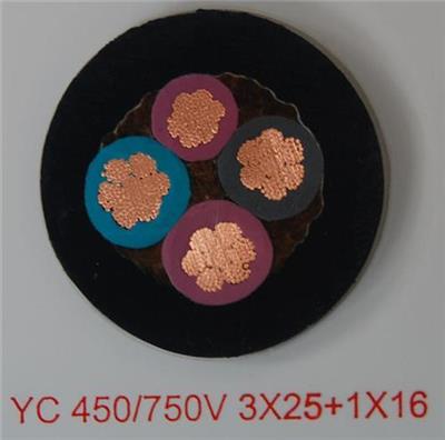 重型橡套软电缆 YC YCW 5X50 电焊机电缆 YH YHF 1X120