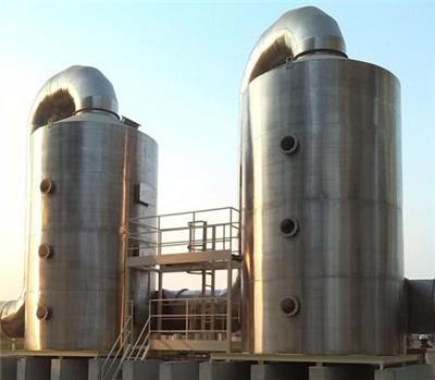 定制PP净化塔 喷淋塔 除臭设备厂家 水喷淋塔大量供应