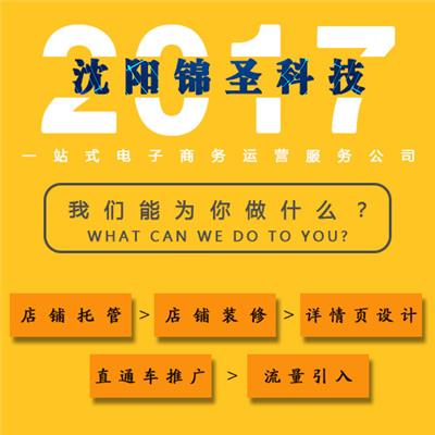 辽宁沈阳淘宝代运营信誉保证 店铺上新 运营推广 活动策划