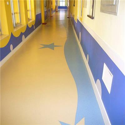 深圳PVC地板铺装-幼儿园教室施工-深圳PVC地板铺设