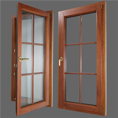 铝包木平开门窗有外开上悬，下悬、内开上悬，下悬、单扇、多扇以及各类欧式风格的种类