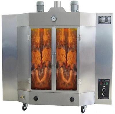 娄底北京烤鸭全电燃气烤鸭炉厂家供应 旋转烤鸭炉 品种齐全