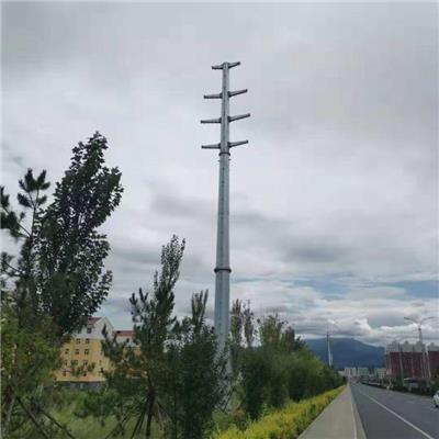 13米直线塔10kv单回路终端直线塔