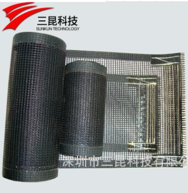 特氟龙网带 优质耐高温传送带输送网带 UV固化机**网带