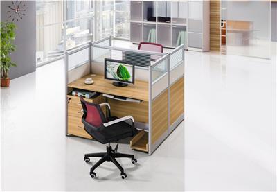 办公桌椅组合 职员桌 现代简约办公家具 四人位 员工桌 电脑桌
