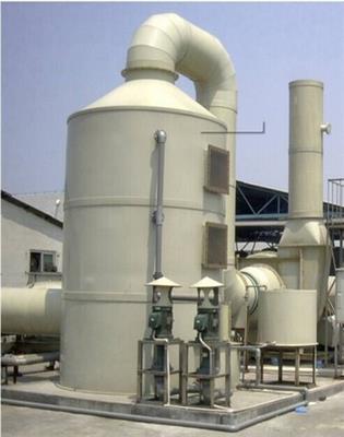 PP喷淋塔 定制成套废气环保净化设备废气处理塔 喷淋塔