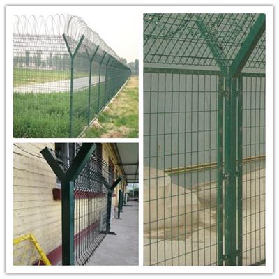 机场护栏网-刺绳护栏网-Y型安全防御网
