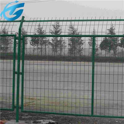 绿化带隔离防护栏/农家院绿色框架护栏