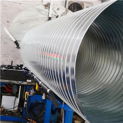 环保机械配套螺旋风管材料定做 湛江市镀锌风管加工厂家