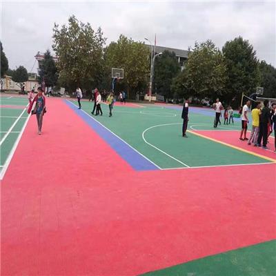 湛江悬浮地板 桂林生产篮球场拼装地板