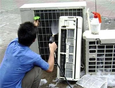 深圳福田保税区专业家庭空调挂机柜机清洗办公室空调进出风口清洗