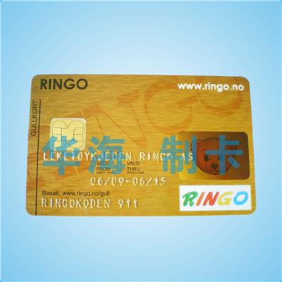 源头工厂热销 高品质4428 IC卡 接触式金融ic卡 智能ic芯片卡