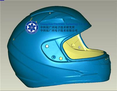 电动车头盔3d打印服务，头盔高精度三维扫描设计服务
