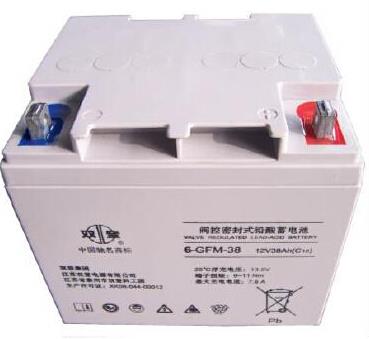 双登蓄电池12V38AH 6-GFM-38免维护铅酸蓄电池ups**参数价格