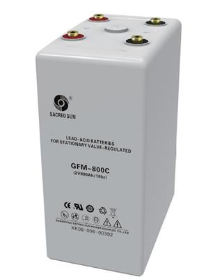 圣阳GFM-800C铅酸免维护2V800AH基站 直流屏 UPS电源**正品包邮