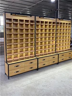 木质多层格子眼镜展示柜 眼镜柜台厂家供应
