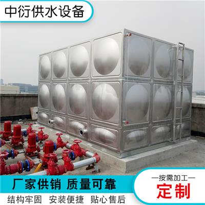 厂家直供 组合式不锈钢水箱 不锈钢保温水箱 消防水箱