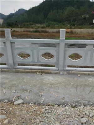 广东石材栏杆 河道石材护栏专业定做厂家