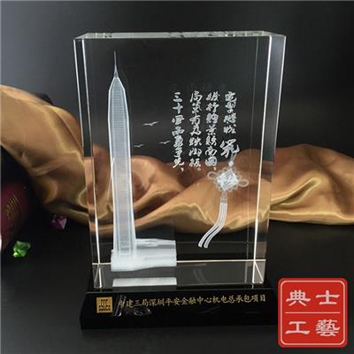 杭州厂家：大楼竣工仪式纪念品、大楼模型礼品摆件设计定制