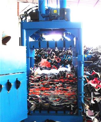 川洋30吨海绵打包机厂家直销现货废塑料打包机液压塑料瓶打包机立式