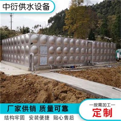 厂家定制销售山东组合式不锈钢水箱304保温水箱消防水箱