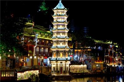 郑州明亮照明：商丘市古建筑灯光亮化工程设计