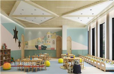 合肥幼儿园装修设计，旨在塑造一个有趣而富有变化的空间