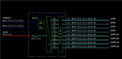 通信模块 市电监测 回路控制模块DC24V输出
