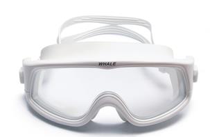 新款泳镜防雾防水高清一体镜片大框电镀成人游泳眼镜