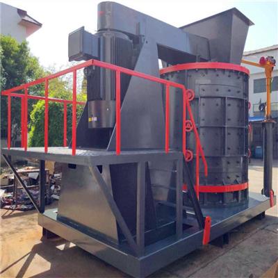 产地货源 建筑垃圾石子重型立轴制砂机 全自动液压制砂生产线设备