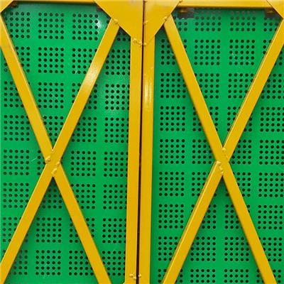 绿色安全防护网片 外架镀锌板爬架网片