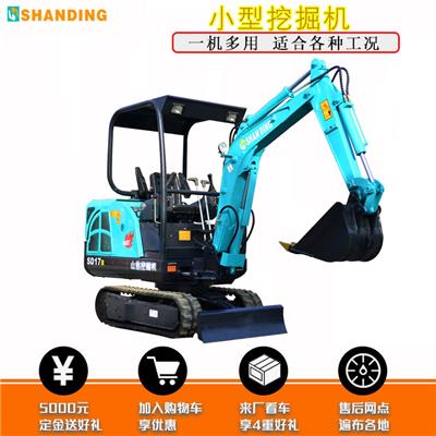 上海销售17B小型挖掘机品牌 农用小挖机 农用小型挖掘机生产厂家