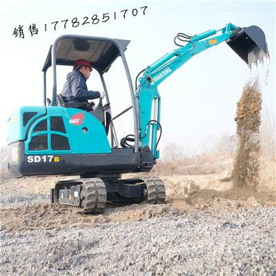 广州小型17B小型挖掘机定制 定制加长臂小型挖掘机 反铲式小挖机价格