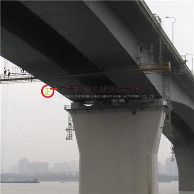 河中高架桥底施工平台