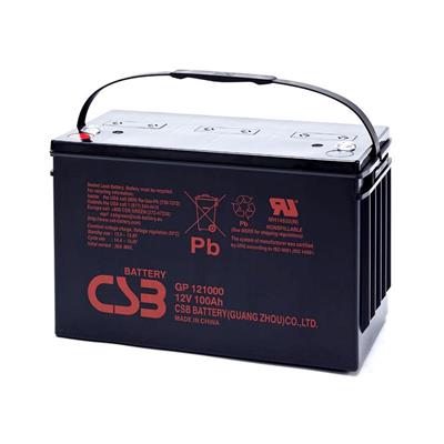 CSB蓄电池GP121000 12V100AH 质保三年全国包邮