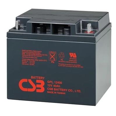 CSB蓄电池GPL12400 12V40AH工业通讯免维护蓄电池