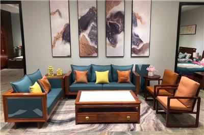 國標花梨木新中式家具紅木新中式沙發價格新中式紅木家具**品牌