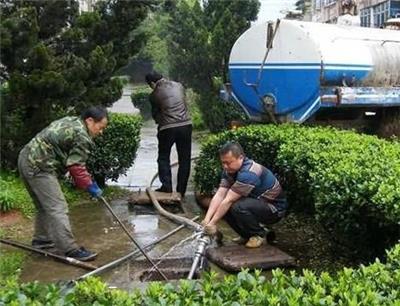 汉南区邓南街道工程集淤池废弃池污水环保处理外运