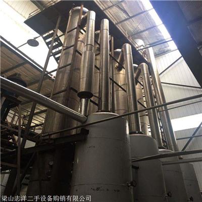 二手降膜蒸发器 6吨四效降膜蒸发器 蒸发器回收