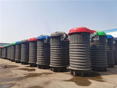 垃圾分类收集型环保深埋式垃圾桶