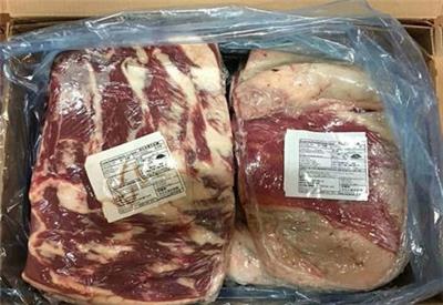 广州港进口美国牛肉二分体仓储费用